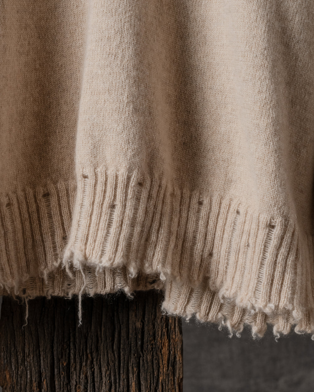 Long SLV Top Plain Cashmere Tan