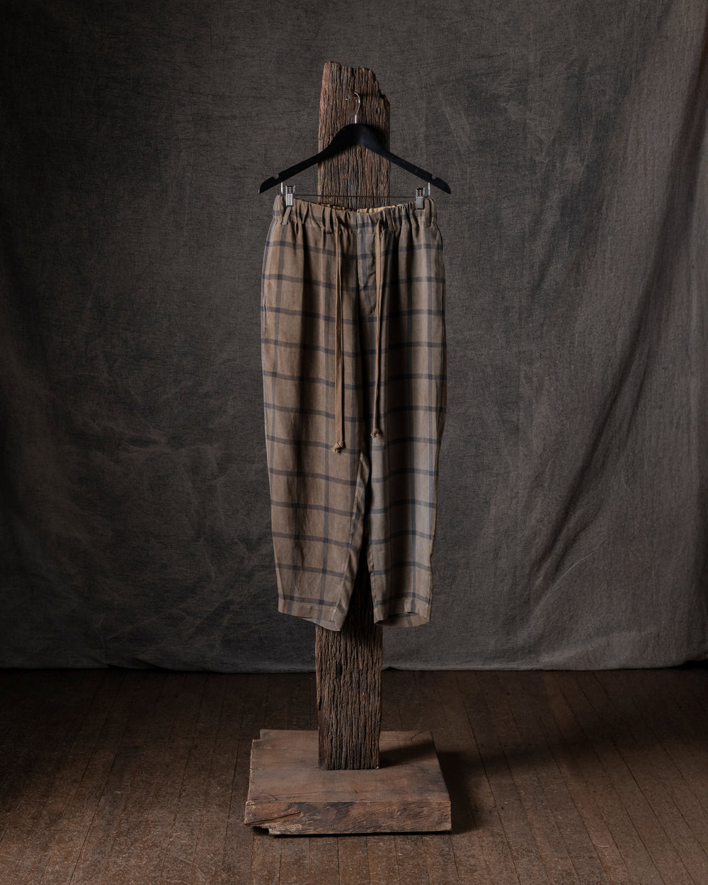 Pigiama Pants Aranceto Mustard / Blue