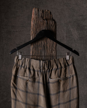 Pigiama Pants Aranceto Mustard / Blue