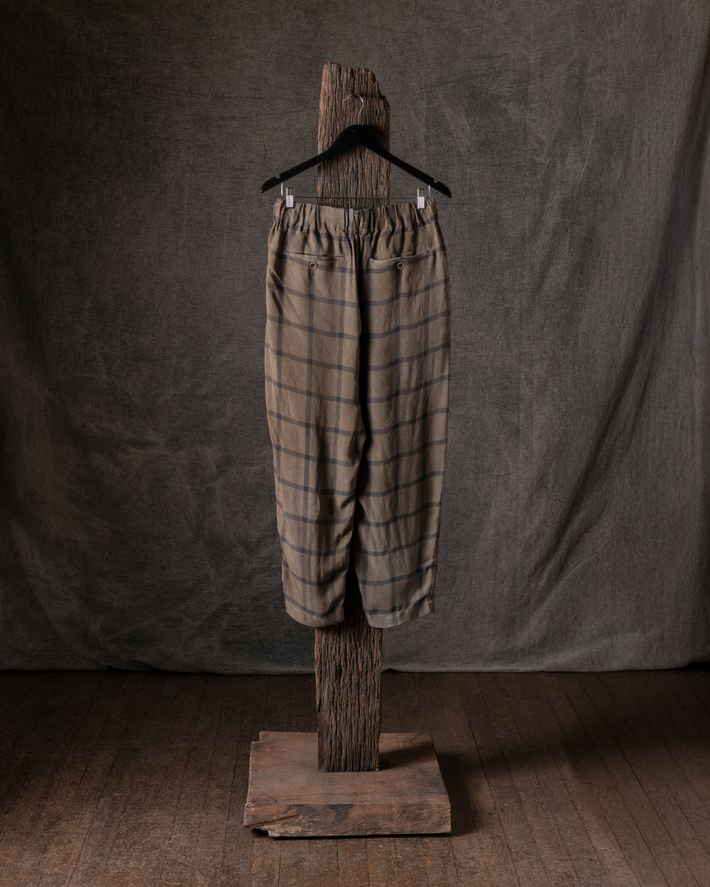 Pigiama Pants Aranceto Mustard / Blue