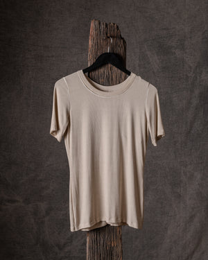 Tir Top Jersey Rib Dirty White