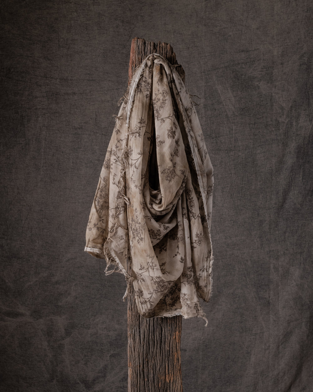 Scarf T-Walk Dirty White / Grey
