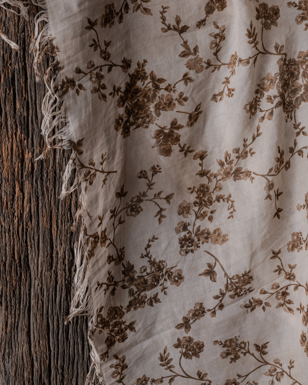 Scarf T-Walk White / Brown