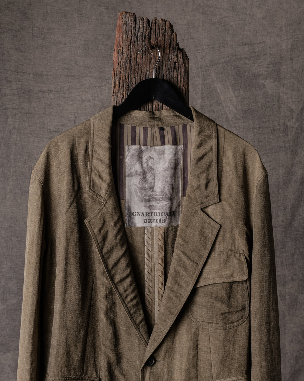 1 Button Long Jacket