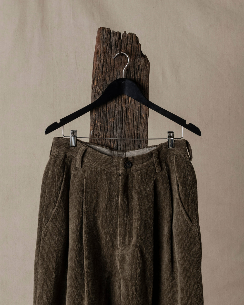 Chenille Cloth Straight Leg Trousers