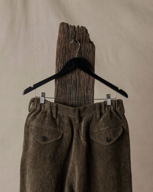 Chenille Cloth Straight Leg Trousers