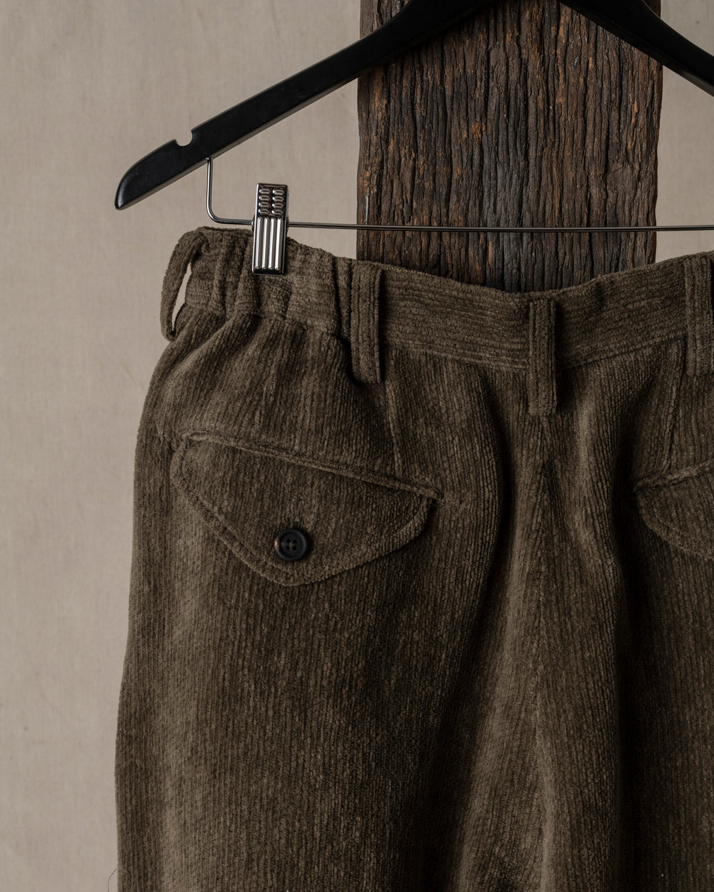 Chenille Cloth Straight Leg Trousers