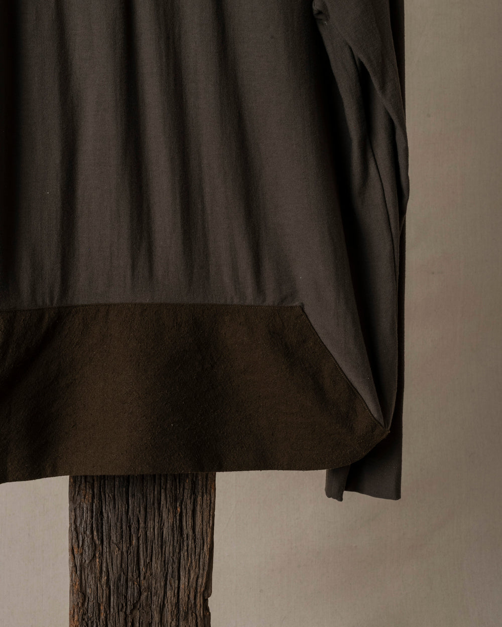 Henley Neck Long Sleeve Tee Shirt