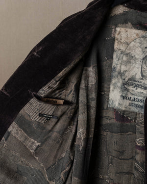 Spread Collar Long Coat