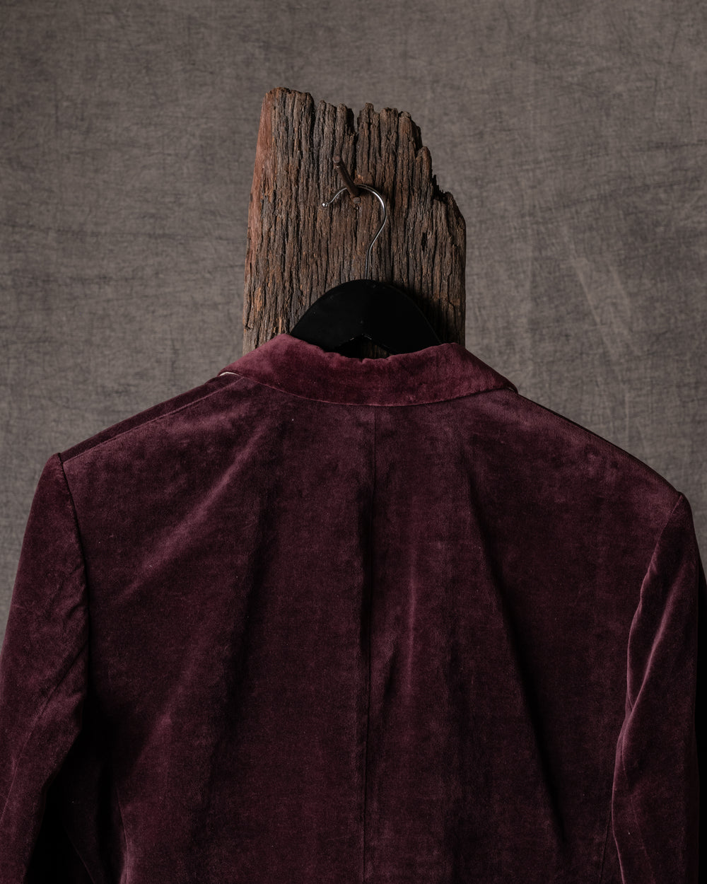 Womens Jacket Cotton Burgundy