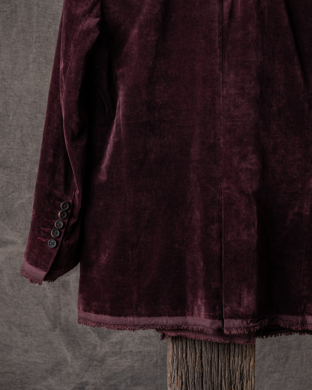 Womens Jacket Cotton Burgundy