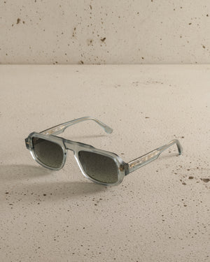 Limited Edition: George V Sun - Sealight / Green Gradient