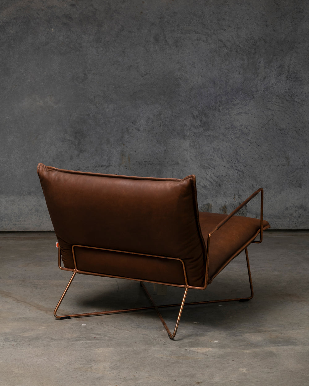 Earl Chair Copper Frame - Luxor Fango