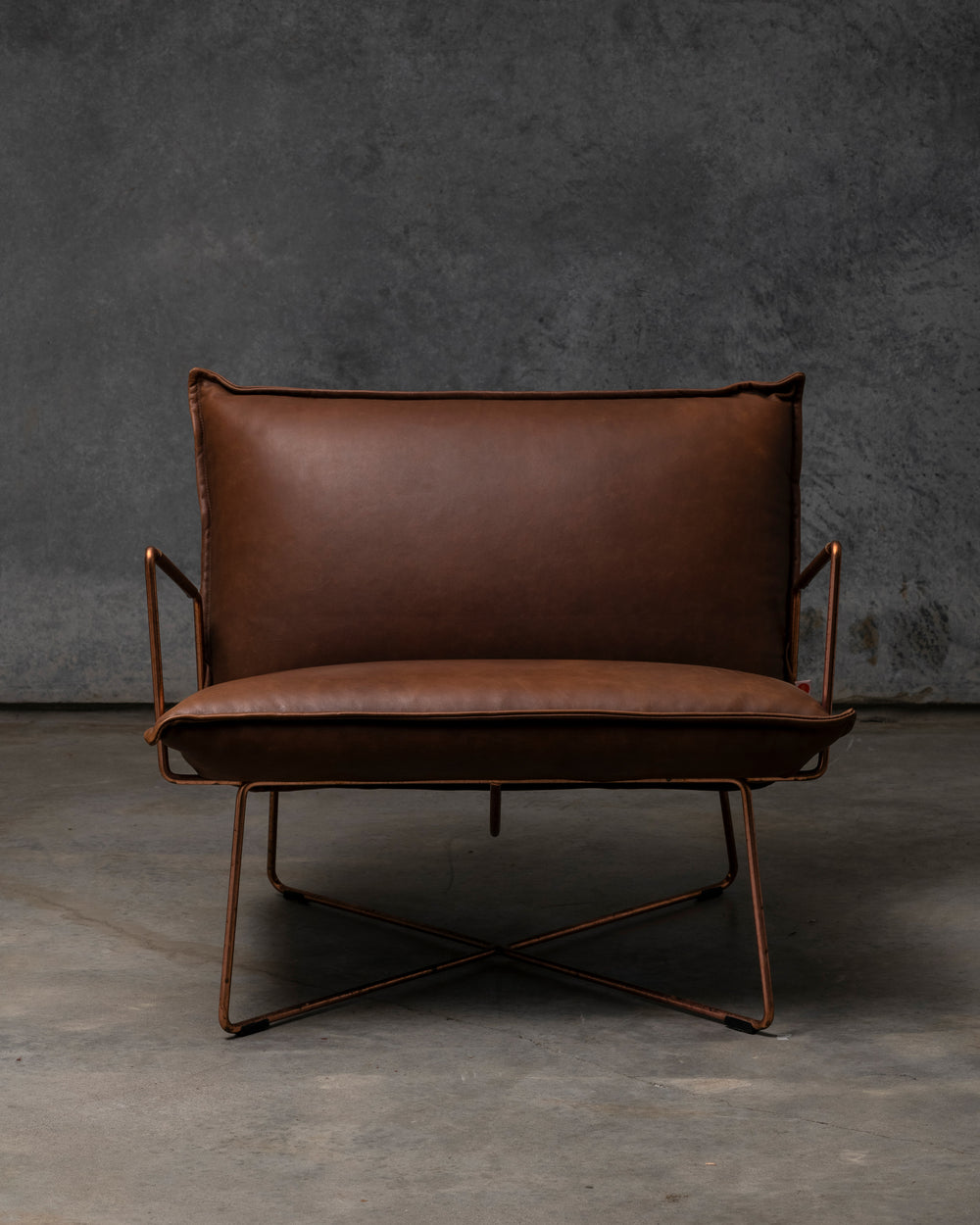 Earl Chair Copper Frame - Luxor Fango