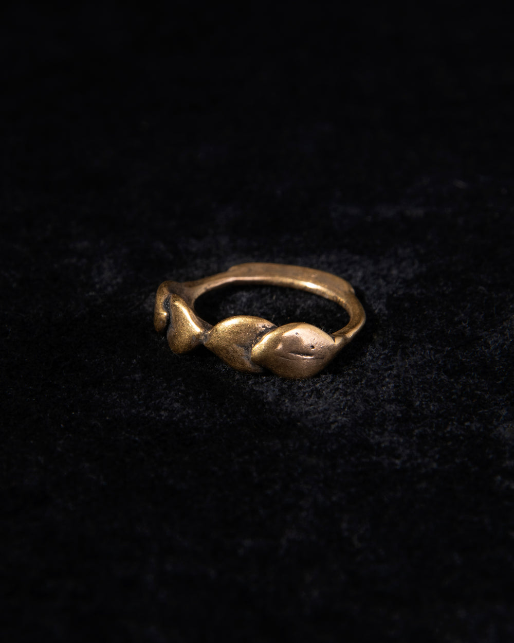 925 Silver + 18ct Gold Ring AN2089