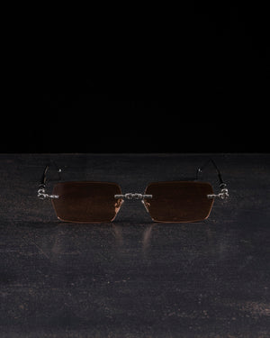 MASK H61 GM Gunmetal + Gradient Brown Orange