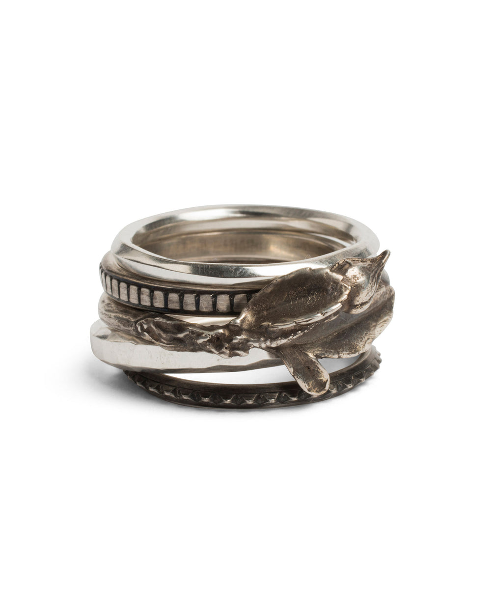 5 Combination Ring - Rosebud