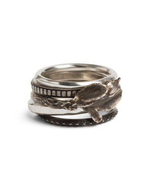 5 Combination Ring - Rosebud