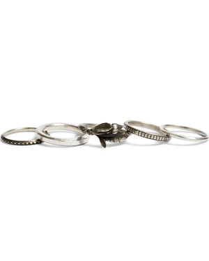 5 Combination Ring - Rosebud