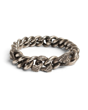 Bracelet Curb Chain Rosebud
