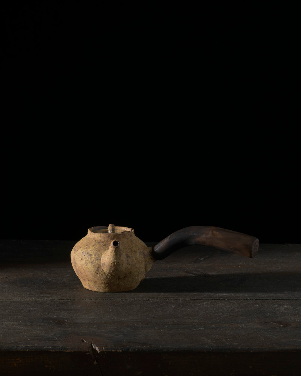 Handcrafted Ash Teapot | Wood Handle | 250 ML