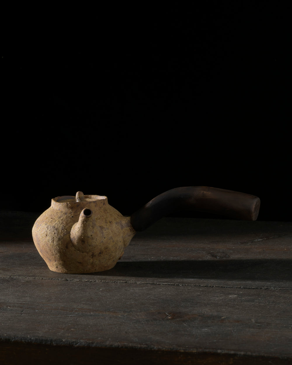 Handcrafted Ash Teapot | Wood Handle | 250 ML