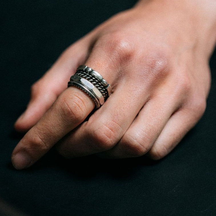 4 Ring Combi Facettes