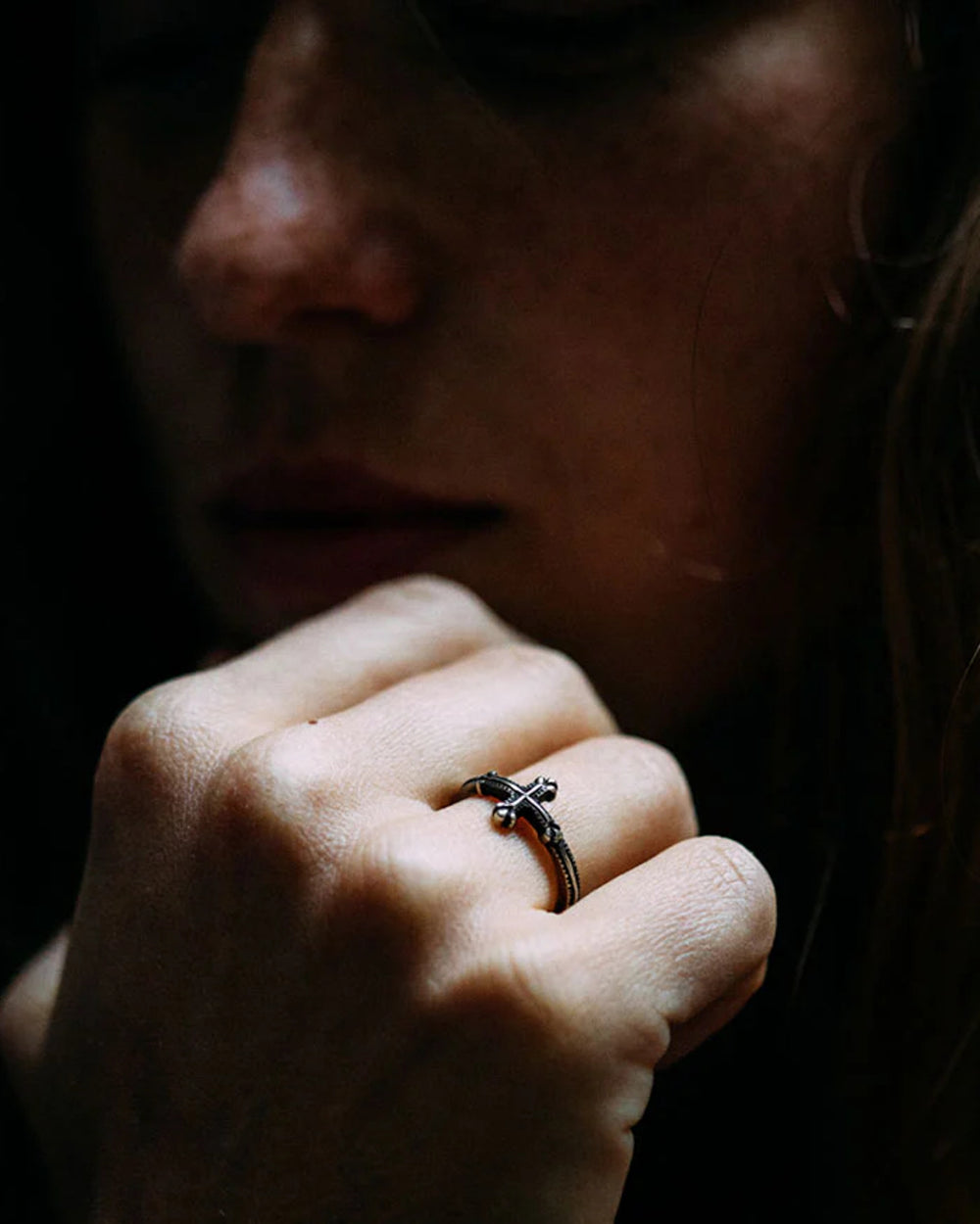 Ring Symbol Cross
