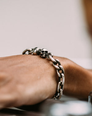 Bracelet Two Skulls