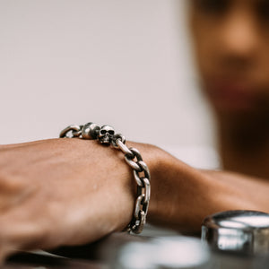 Bracelet Two Skulls