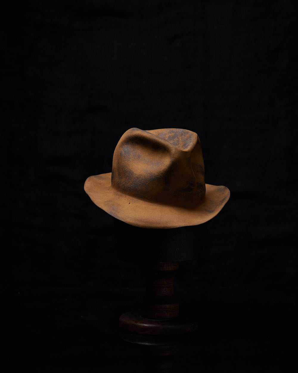 Burnt Brown Short Brim
