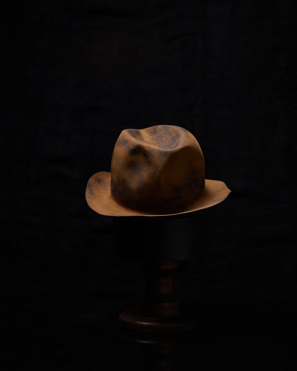Burnt Brown Short Brim