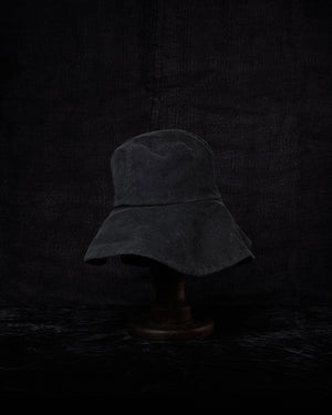 Reversible Corduroy Striped Linen Hat