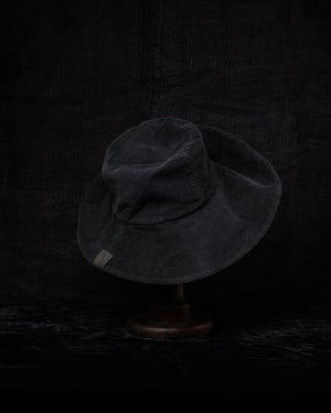 Reversible Corduroy Striped Linen Hat