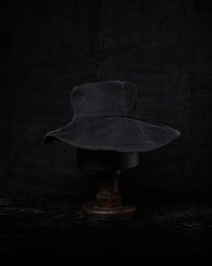 Reversible Corduroy Striped Linen Hat