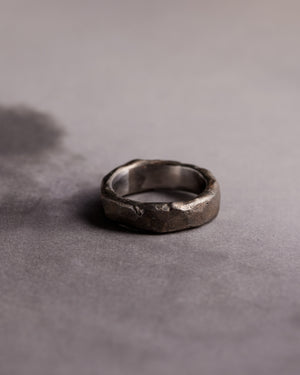Bronze Hammered II Ring