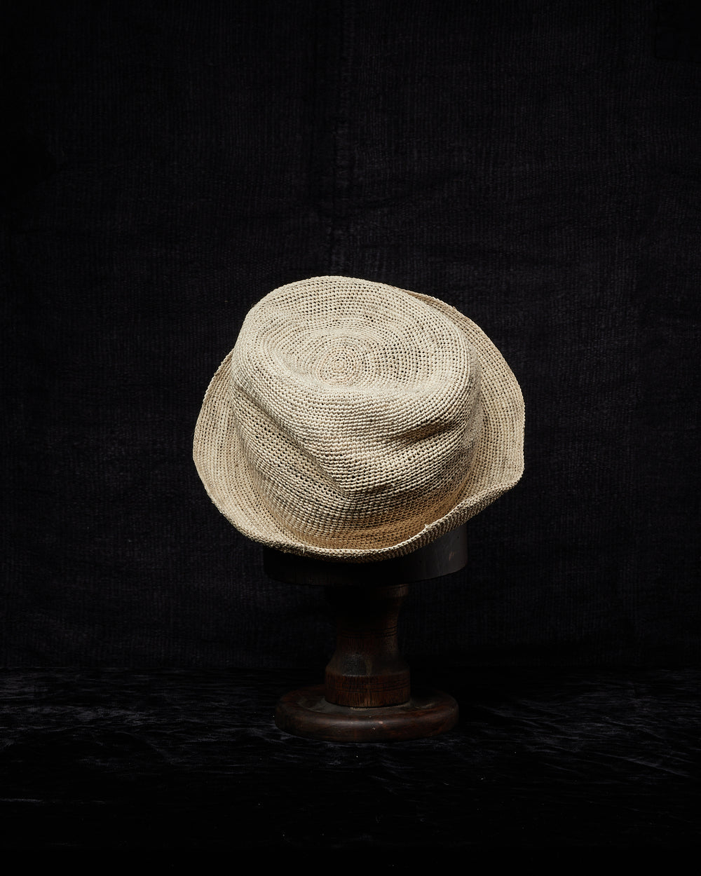 SHPVMH005 Crocheted Toquilla Straw Hat PV Iron