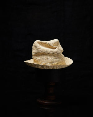 Crumpled Straw Hat