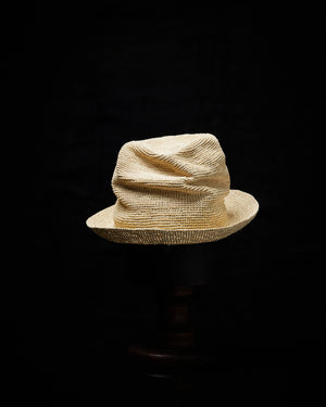 Crumpled Straw Hat