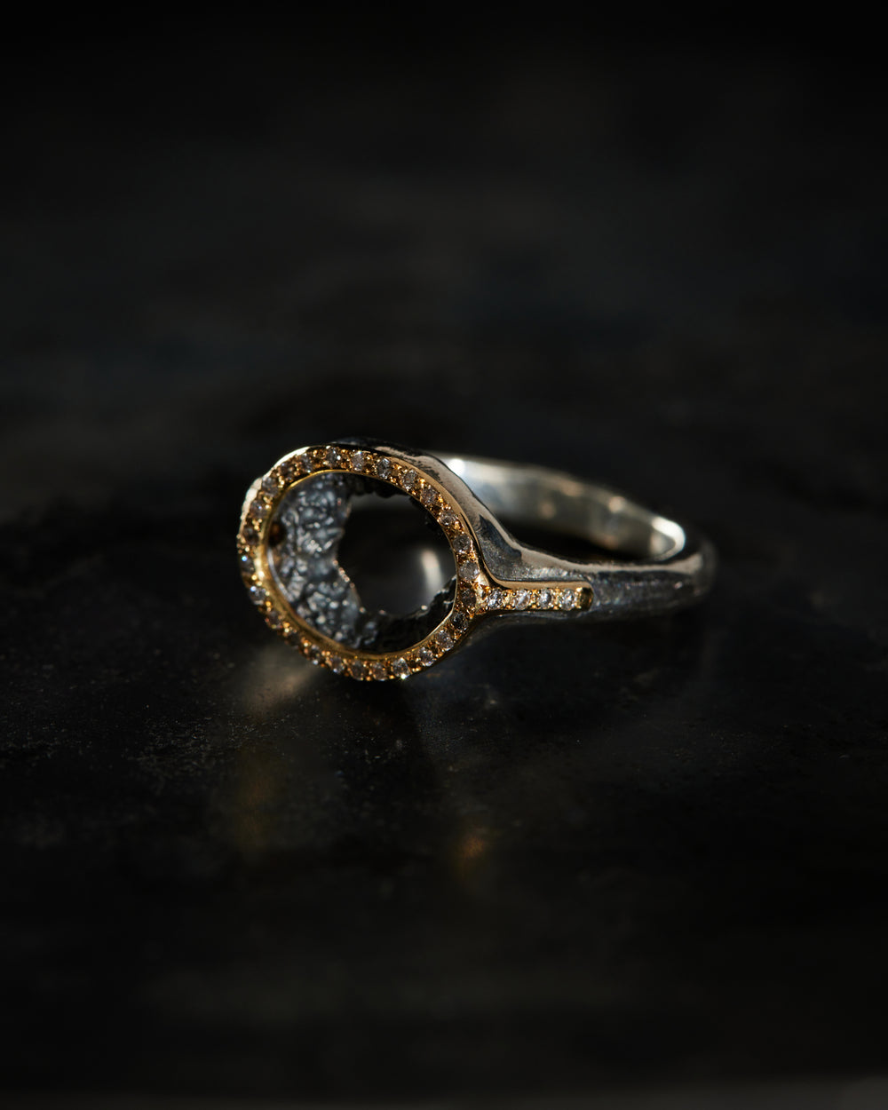 Diamond Frame Ring