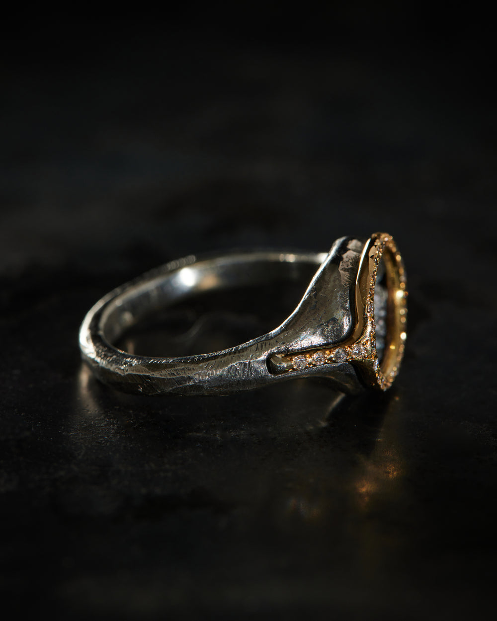 Diamond Frame Ring