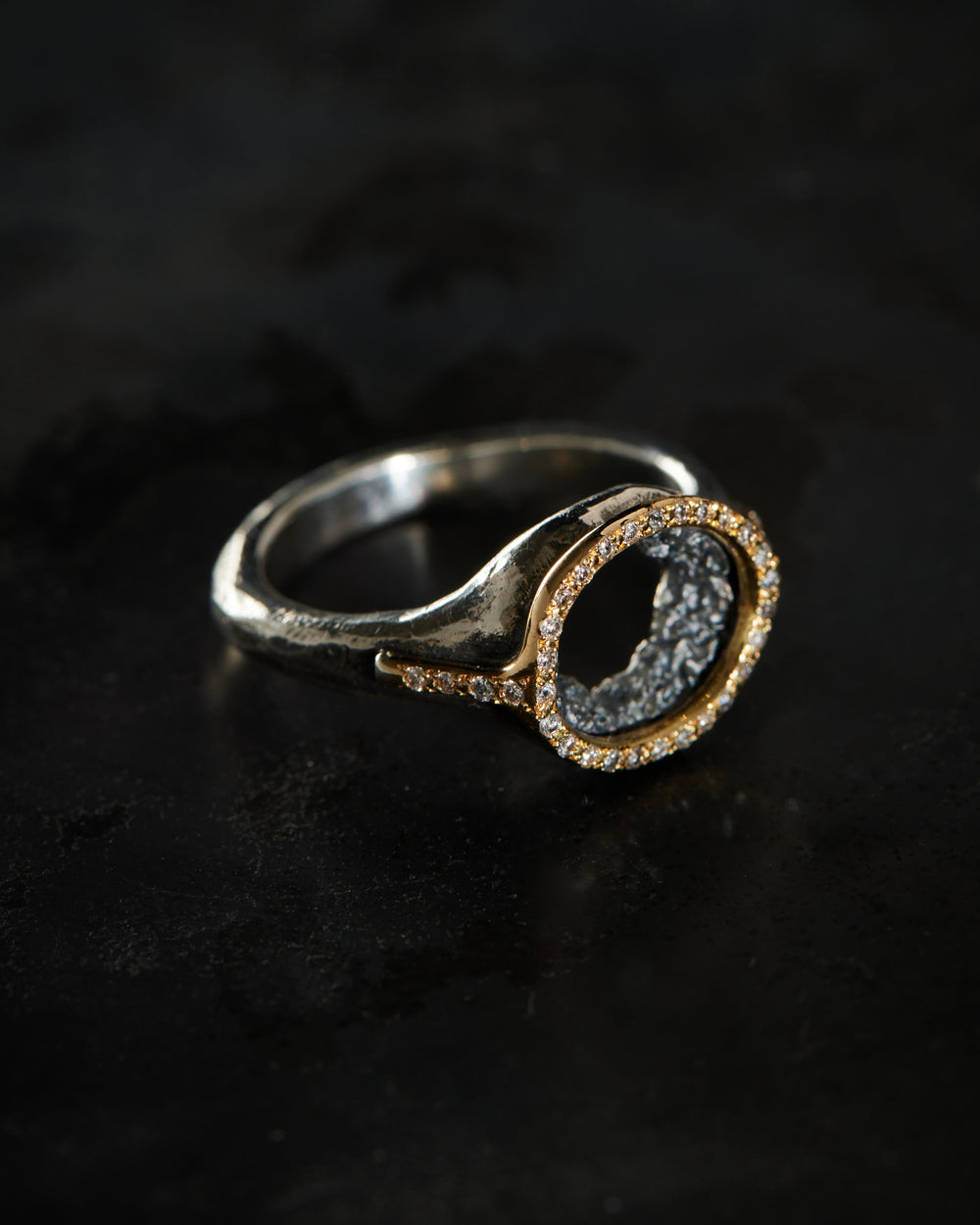 Diamond Frame Ring