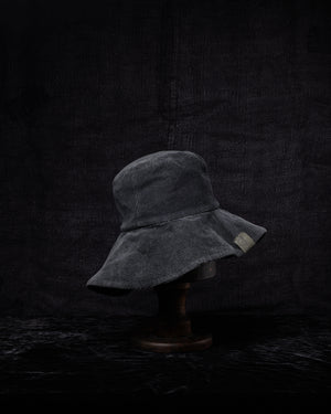 Reversible Corduroy Patterned Linen Hat