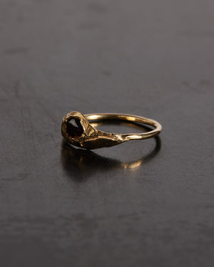 Hades Heart Ring - Garnet