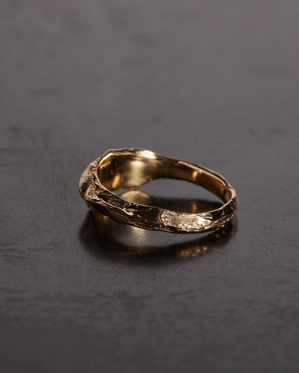 Golden Smudge Ring