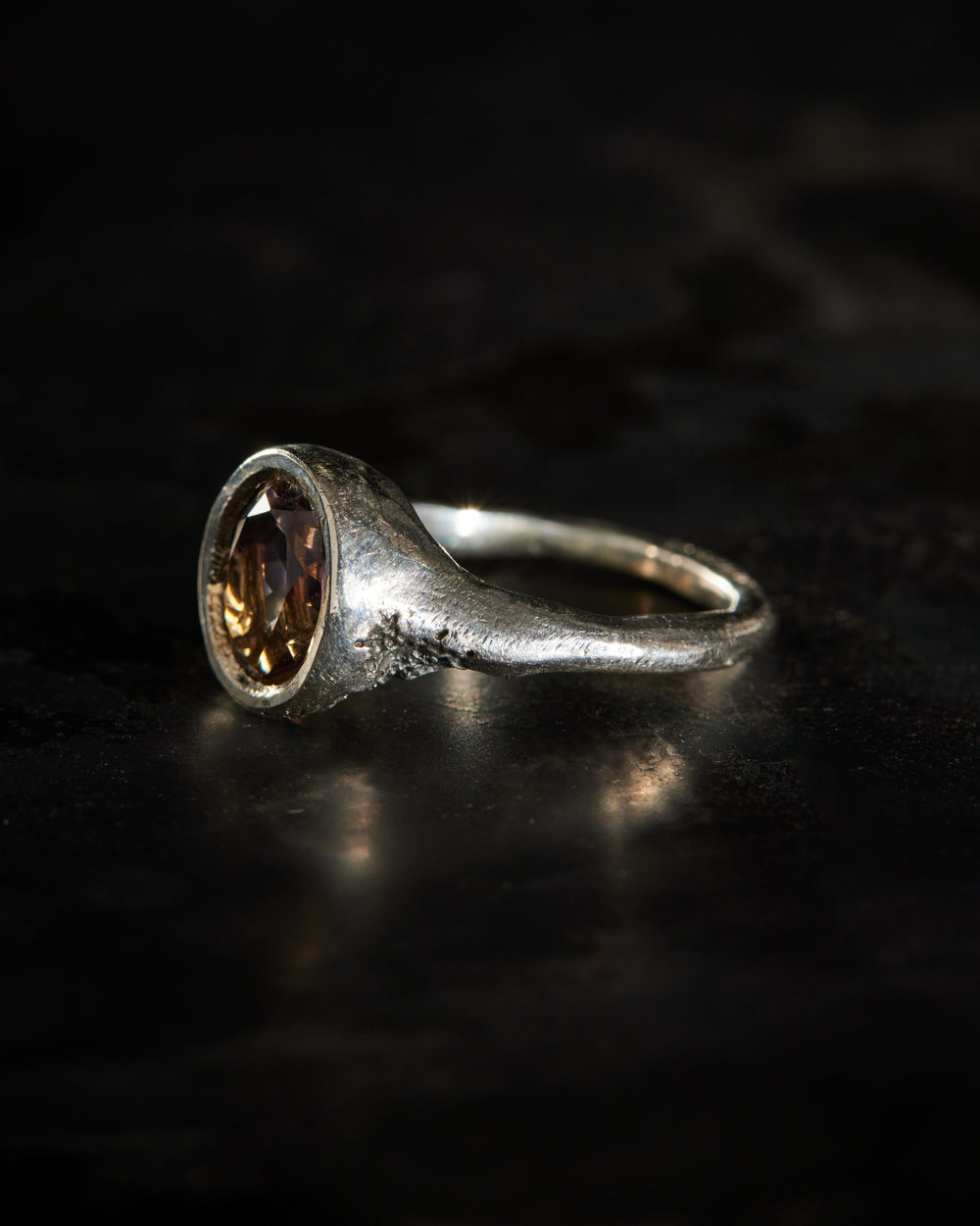 Rose Pillar Ring