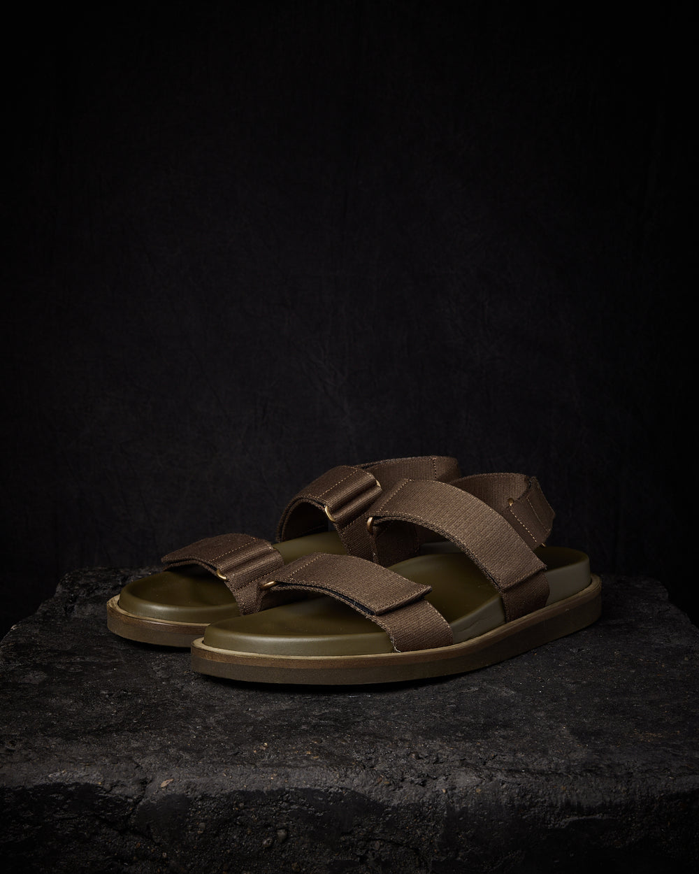 Mens Sandals Army Green