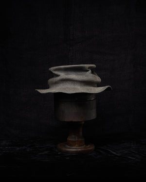 Sisal Straw Hat - Grey