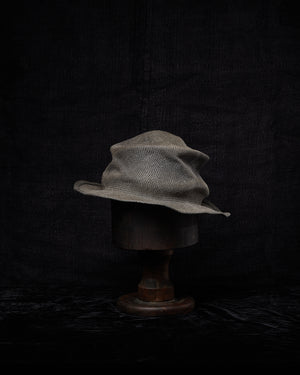 Sisal Straw Hat - Grey