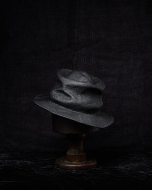 Sisal Straw Hat - Black